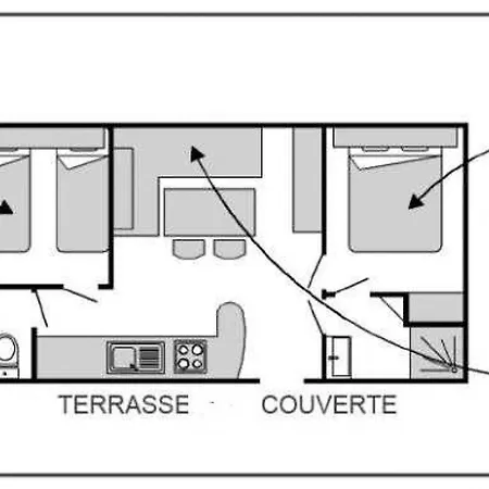 Mobilhome 4 Etoiles - Piscine - Efcfa0 Campingplatz
